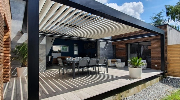 pergola lames orientables