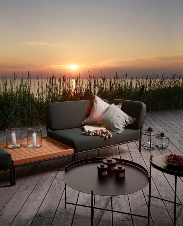 1 CANAPÉ OUTDOOR MODULAIRE REUNION ATELIER DU STORE