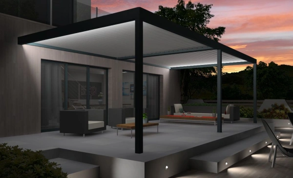 pergolas bioclimatiques en kit accessoires
