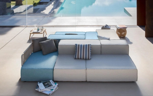 mobilier de jardin design resitant aux intemperies