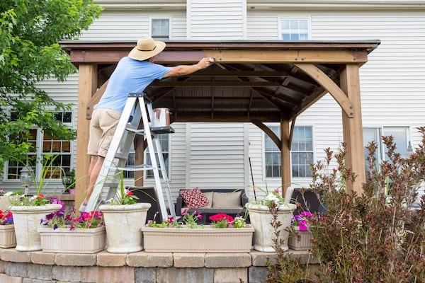 entretien pergola en bois