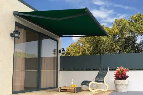 store banne coffre vert